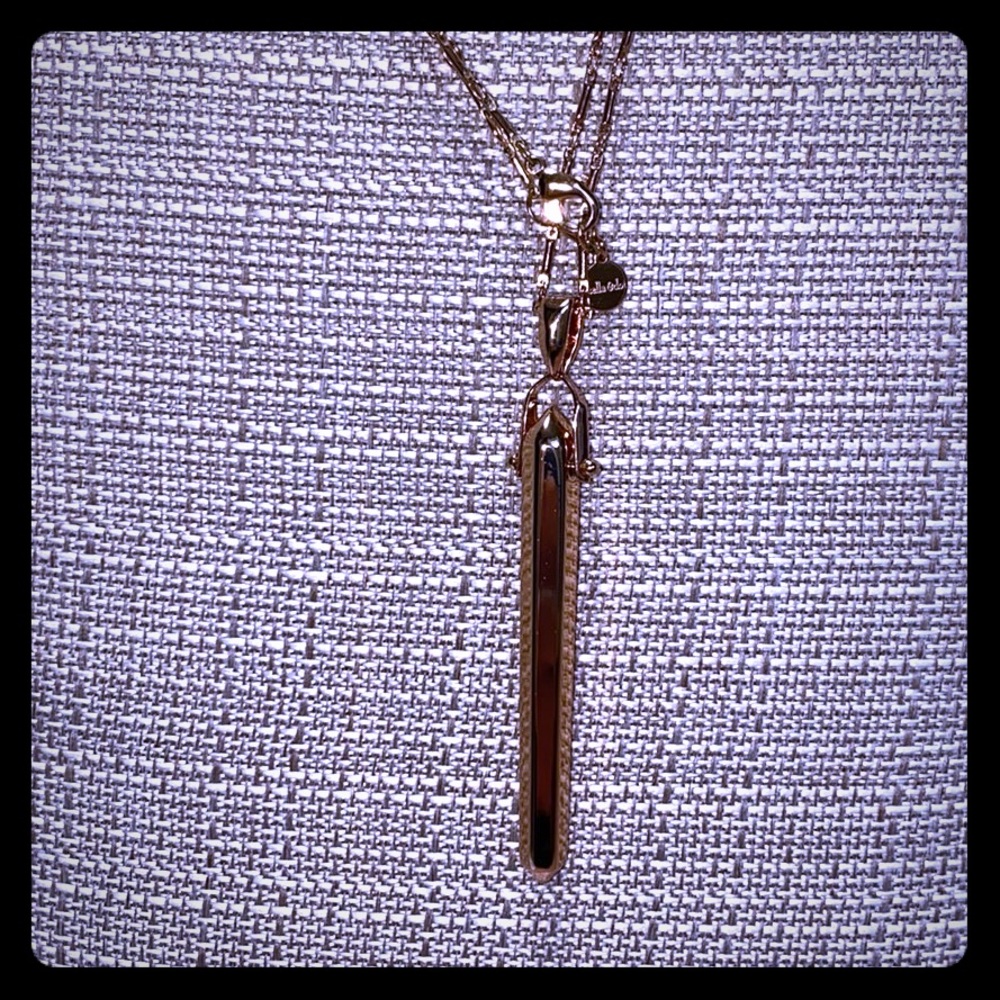 EUC Stella & Dot Rebel Necklace (rose gold)